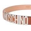 THE BELT IN LEATHER WITH LOGO